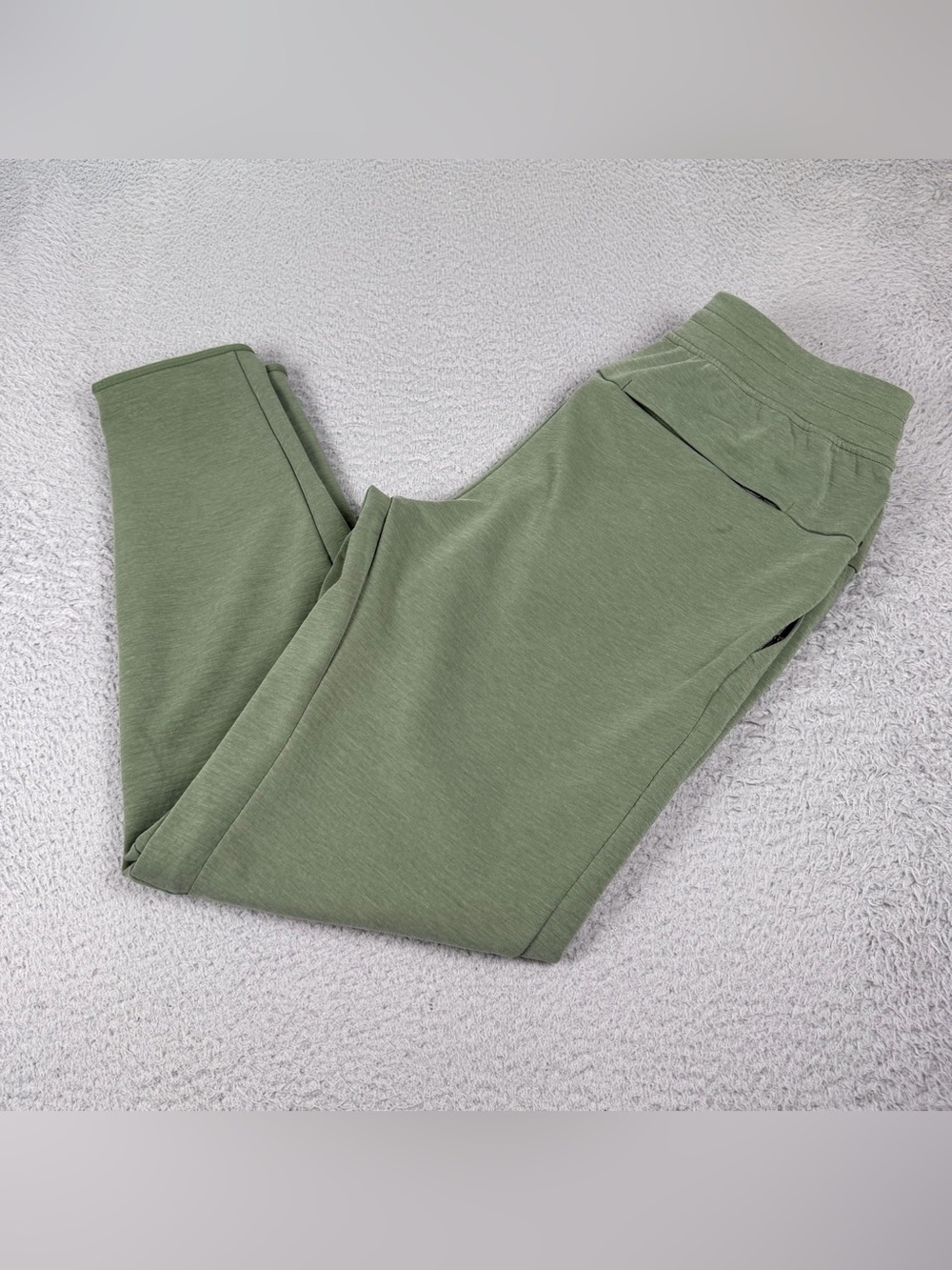 Lululemon GridLiner Fleece Joggers Mens Medium Green Performance Athletic Preppy